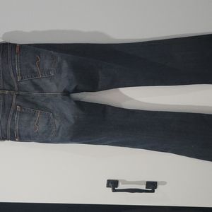7 for all mankind boot cut 33x30.5 womans blue jeans